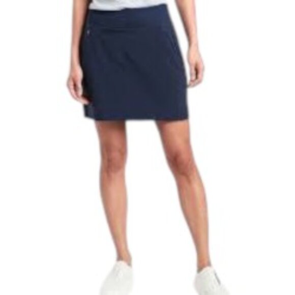 Athleta Navy Soho Skort 12 - Picture 1 of 6